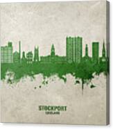 Stockport England Skyline #02 Canvas Print