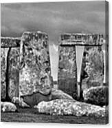 Stonehenge - Salisbury, England, Uk - 2010 3/10 Panoramic Canvas Print
