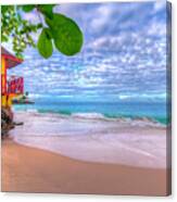 Store Bay Beach, Tobago Canvas Print