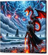 Stormbound Fury Canvas Print