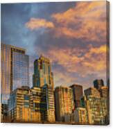 Stormy Seattle Canvas Print