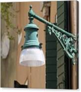 Street Lamp - Venice Canvas Print