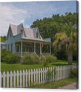 Sullivan's Island Coastal Cottage - Charleston South Carolina Canvas Print