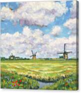 Summer Day In Holland Canvas Print