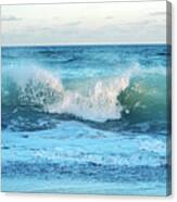 Summer Surf Ocean Wave Canvas Print