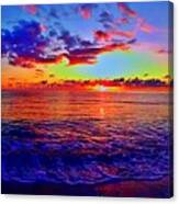 Sunrise Beach 12 Canvas Print