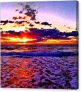 Sunrise Beach 959 Canvas Print