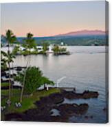 Sunrise On Hawaii Big Island Canvas Print