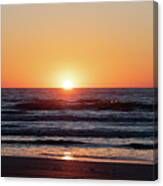Sunrise On The Gulf Of Mexico Canvas Print
