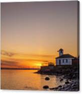 Sunset At Tibbetts Point Canvas Print
