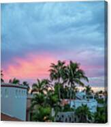 Sunset In Cabo 3 Canvas Print