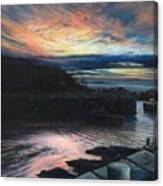 Sunset, Lanes Cove, Gloucester Canvas Print