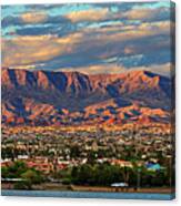 Sunset Over Havasu Canvas Print