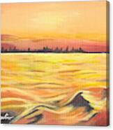 Sunset Pottahawk Point Canvas Print