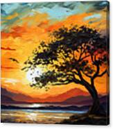 Sunset Serenade Canvas Print