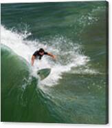 Surfer - Sports Photography Canvas Print