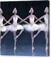 Swan Lake Dance Of The Cygnets Canvas Print