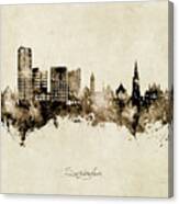 Swindon England Skyline #11 Canvas Print