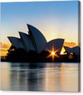 Sydney Opera House Sunrise Canvas Print