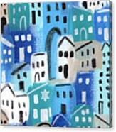 Synagogue- City Stories Canvas Print