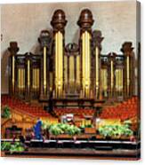 Tabernacle Organ Canvas Print
