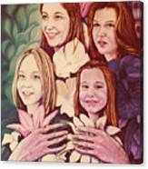 Tammy Wynette's Daughters In Her Hands Canvas Print