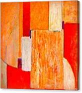 Tangerines  Abstract Canvas Print