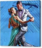Tango In Caminito 014 Canvas Print