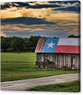 Texas Barn Canvas Print