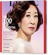 The 100 Most Influential People - Sandra Oh Canvas Print