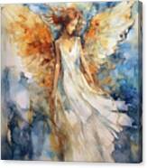 The Angel Of Tranquility Canvas Print