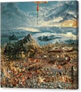 The Battle Of Issus Canvas Print