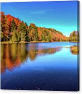 The Beauty Of Bald Mountain Pond Canvas Print