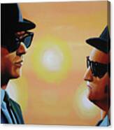 The Blues Brothers Art Painting Canvas Print