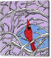 The Cardinal Canvas Print
