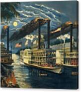 The Champions Of The Mississippi Canvas Print