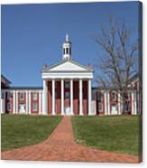The Colonnade - Washington And Lee University Canvas Print