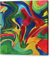 The Colorful Spirit Of Abstraction Canvas Print