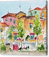 The Colors Of Varenna Canvas Print