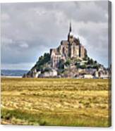 The Country Side Of Mont Saint Michel  - France Canvas Print