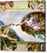 The Creation Of Adam Sistine Chapel Sistine Chapel Ceiling Painting By Michelangelo