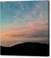 The Delicate Light Of Dawn Canvas Print
