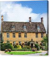 The Dial House In Bourton Canvas Print
