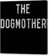 The Dogmother Retro Canvas Print