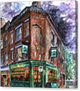 The Dolphin Red Lion Sq. London Uk Canvas Print