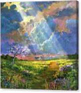 The Essence Of Hope.  His Guiding Light Canvas Print