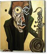 The Ethnomusicologist / Marion Brown Canvas Print