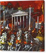 ''the Fall Of The Roman Empire'', 1964, Movie Poster Painting Canvas Print