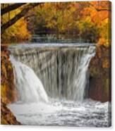 The Falls At Cedarville Canvas Print