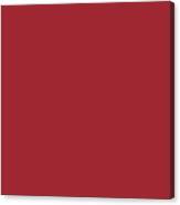 The Fire Within Red Solid Color 2021 Pairs Rustoleum's 2021 Color Of The Year Satin Paprika Canvas Print
